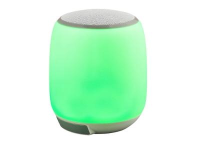 China Mini Portable LED Light Bluetooth Speaker With 6000mAh Power Bank 3 Level Brightness Adjustable for sale