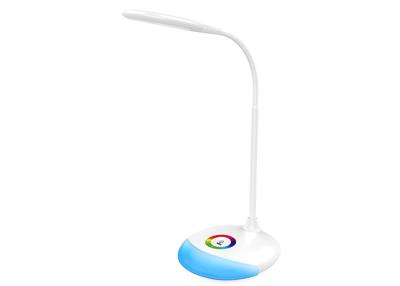 China 4W Gooseneck Rgb Led Desk Lamp SMD5730 Eye Protection With Usb Charging Port for sale