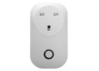 China Smartphone  App Controlled Power Outlet , UK Home Wifi Power Socket With Amazon Alexa for sale