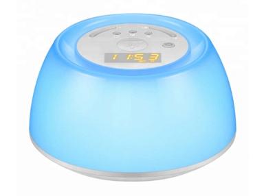 China Rechargeable Bedside LED Wake Up Light Sunrise Alarm Clock 20000 Hours Lifetime for sale