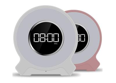 China 50Hz - 20KHz Wake Up Light Clock With Wireless Bluetooth Speaker / Time Display for sale