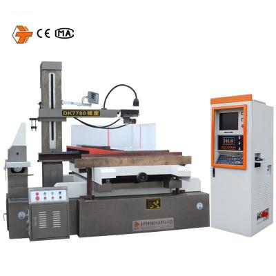 China Building material shops DK7780 edm electric shock wire cutting machine for sale