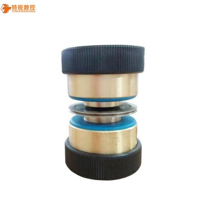 China Waterproof EDM Parts Brass Seat Guide Wheel Pulley Roller Assembly For Wire Cutting Machine for sale