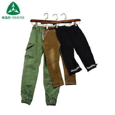 China Modern Designs Second Hand Kids Clothing Kid Pants Children Used Clothing In Bales for sale