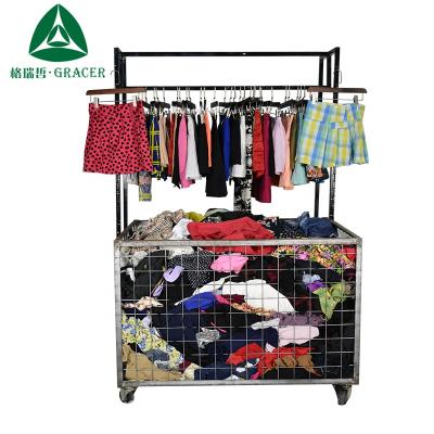 China High grade second hand clothes second hand export clothes branded ladies long skirt second hand woman clothes for sale