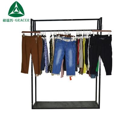 China High Grade Second Hand Clothes Second Hand Clothing Korea Used Clothing Ladies Fashion Pants Used Clothes In Bales for sale