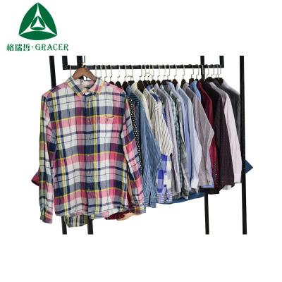 China High grade second hand clothes hot sale volume used clothing men shirt wholesale brand used clothes second hand babi clothes for sale