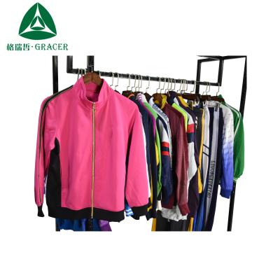 China High Grade Second Hand Clothing Brand Used Clothes Mens Sports Jogging Suits In Bullet Price For Sale for sale