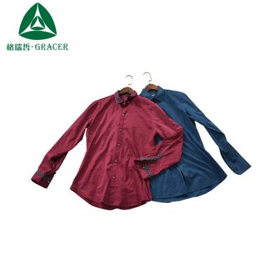 China High grade second hand clothes wholesale second hand clothes men suit shirt brand used clothes used clothing ball UK for sale