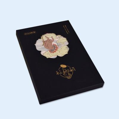 China paper & Custom Journal Paper Notebook Cardboard Casebound Planner Diary Notebook With Paper Packing Box for sale