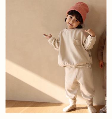 China Kids Winter Casual Boutique Clothes Toddler Clothing Outfit Sweater Pants Sets For 2-6 Years Boys Girls' Clothing Sets for sale