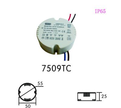 China IP65 conductor circular de la prenda impermeable LED para la vida útil larga de la luz 7W -25W 500mA del espejo en venta