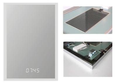 Chine Miroir lumineux de salle de bains d'écran tactile, miroir de coiffeuse intelligent avec le film de chauffage à vendre