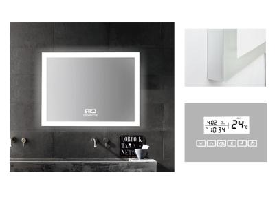 Chine Miroir de coiffeuse fixé au mur de LED avec Bluetooth, miroir moderne d'écran tactile de LED à vendre