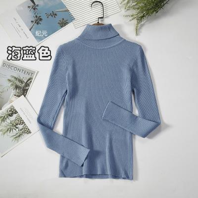 China Fashion breathable autumn and winter series soft and warm thick turtle neck sweater women knit winter for sale