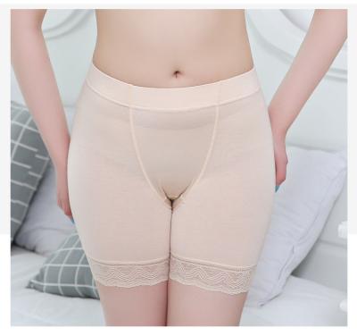 China New antibacterial elastic tie side booty shorts women safety abbreviations dress fat women safety shorts for sale