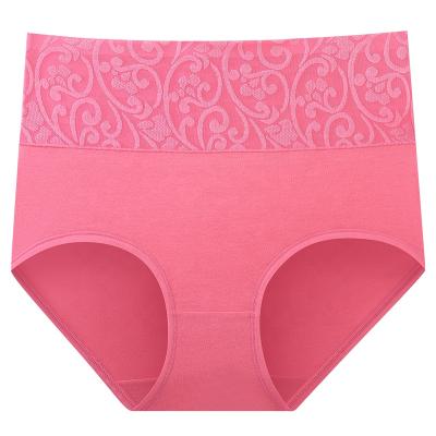 China Antibacterial Women's Underwear Cotton Waist Diet And Belly Balancing Japanese Style Women's Underwear Cotton Mid Waist Inner Panties for sale