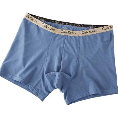 China Antibacterial Men's Panties Underwear Shorts Boxer Cotton Letter Home Men's Briefs Boxer Underwear Boxers for sale