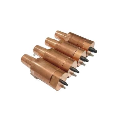 China M3/M4/M5/M10 chromium zirconium copper nut welding upper electrode and lower electrode for sale