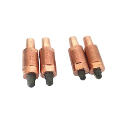 China Copper chromium zirconium nut M4/M6/M8/M10/M12 welding electrode cover and bottom electrode for sale