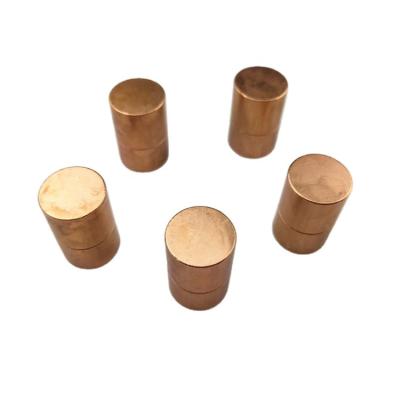 China Factory direct welding copper aluminum oxide electrode flat cap tip hea electrode cap for sale