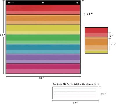 China Calendar Pocket Chart Teaching Calendar Classroom Organized Chart Calendar Classroom Development Pocket Photo Cards in Classroom 20230901001 for sale