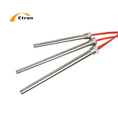 China Fast Shipping Electric Oil Cartridge Heater Water Immersion Heating Rod Stainless Steel Sheath for sale