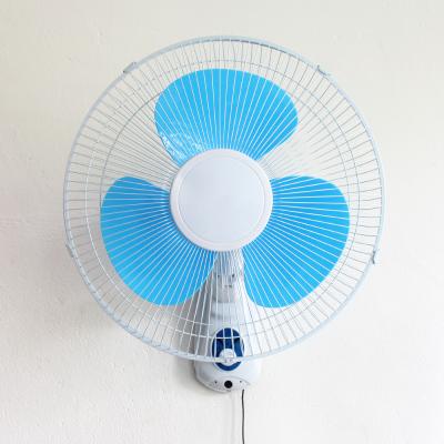 China 2020 Cheap Price 16 Inch Wall Mount Car Fan 100V To 240V 3 Speed ​​Setting Electric Oscillating Wall Fan for sale