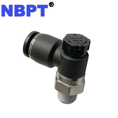 China Hotels Bulk Supply ZSC Push To Lock Pneumatic Flow Control Regulator Fittings for sale