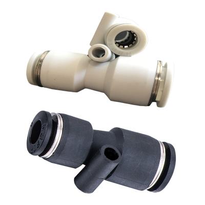 China Plastic Building Material Stores PG PUG Pneumatic Embedding Fittings for sale