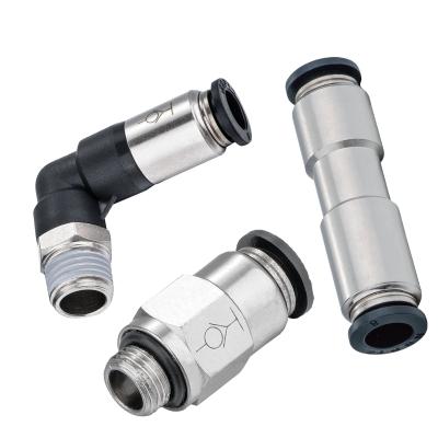 China One way air flow SPU push to connect check valve stop fitting pneumatic valve by NBPT directly for sale