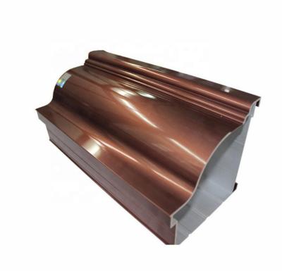 China door & Window Champagne Anodized Linqu Aluminum Extrusion Profile for sale