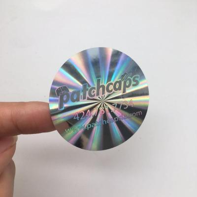 China Waterproof Custom Hologram Laser Sticker Labels for sale