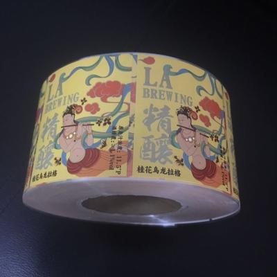 China Waterproof Sticker Roll Printing for sale