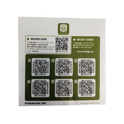 China Waterproof Multi Page Label Sticker for sale