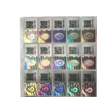 China Hologram Waterproof Sticker for sale