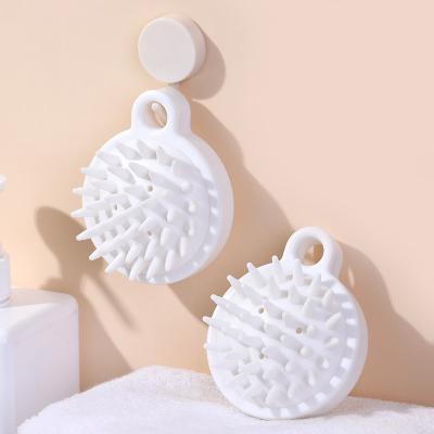 China Plastic Wholesale Multi Function Silicone Hair Scalp Massager Shampoo Brush for sale