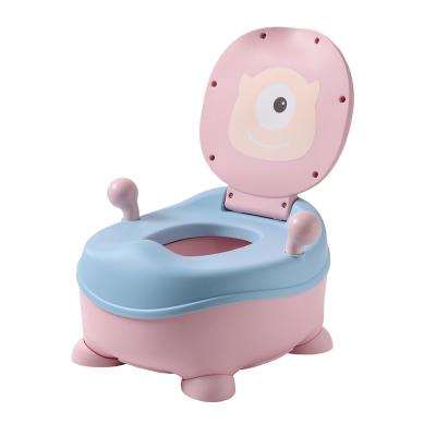 China Plastic Potty Training Toilet Baby Kids Travel Toilet Simulation Baby Eco-Friendly Toilet for sale