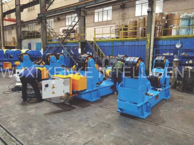 China Pipe Self Aligning Welding Rotator Machine For Sale Rubber Roller 150t 2t 5t 20t 60t 80t 100t for sale