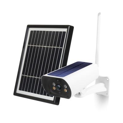 China NIGHT VISION Tuya Smart Life Camera 1080P CCTV Camera Solar Smart Solar Wireless Solar Camera Color Night Vision for sale