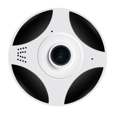 China Wireless CCTV Camera NIGHT VISION 360 Fisheye HD Camera WiFi Two Way Audio Panoramic Degrees for sale