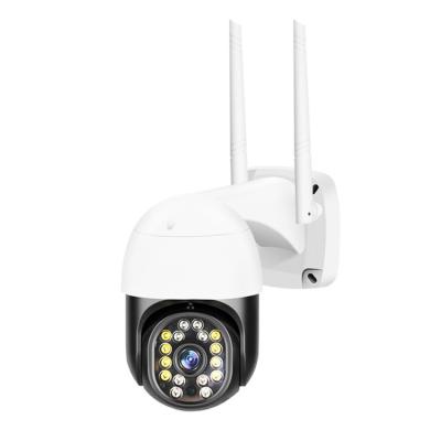 China Pro WIFI CCTV Siren V380 Home Security CCTV Two Way Audio Camera Built-in Outdoor Mini PTZ Camera Camera for sale