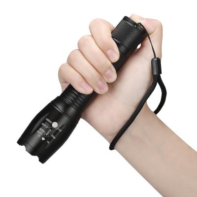 China 18650/AAA Battery Zoomable 5 Modes Xml-T6 Camping High Quality Handheld Rechargeable Tactical Led Flashlight G700 for sale