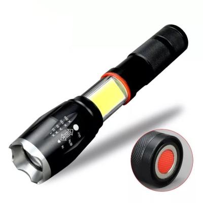 China ALUMINUM Emergency Telescoping Retractable Work Light Magnetic LED Rechargeable Flashlight for sale