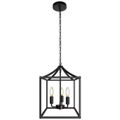 China Modern Cheap Led Hanging Lamp Hotel Living Room Steel Modern Chandelier Pendant Lights for sale