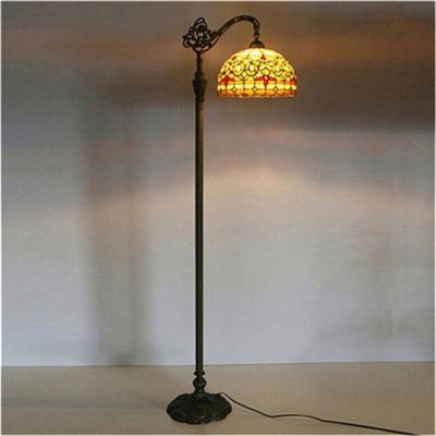 China Exquisite Elegant Beddide Sofa Living Room Unique Floor Lamps High Grade New Postmodern Retro Product for sale