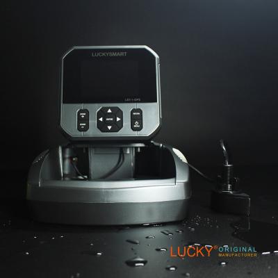 China 6063 Aluminum LUCKYSMART LBT-1-GPS All New 300M GPS Echo Sounder For Bait Boat Use for sale