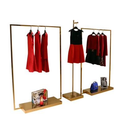 China factory made metal boutique clothing rack UZ18058 for sale