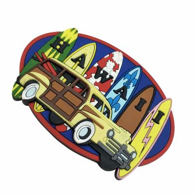 China Shape Hawaii Souvenirs Rubber Magnet For Souvenir Gift , PVC Magnet for sale