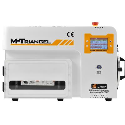 China M-Triangel MT-2017 LCD vacuum laminating machine repair shops 7 inch debubbler OCA laminating machine for sale